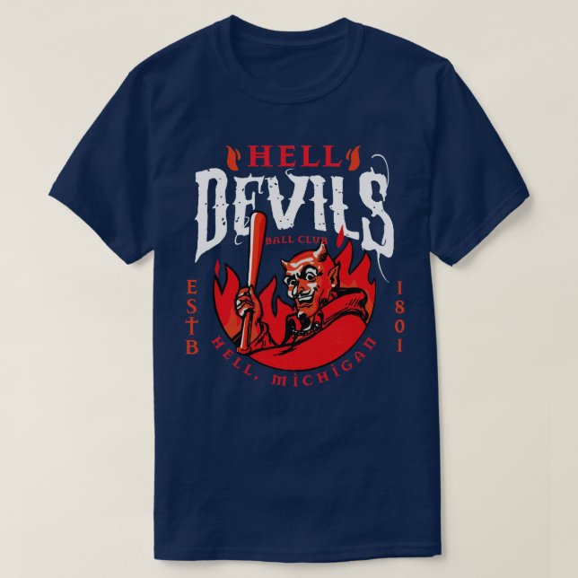 Camiseta Hell Michigan Devils (Frente do Design)