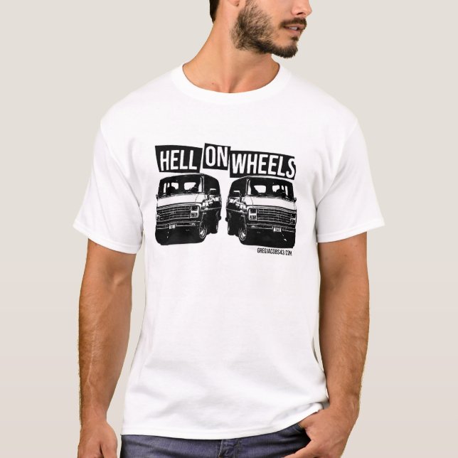 Camiseta HELL ON WHEELS (Frente)