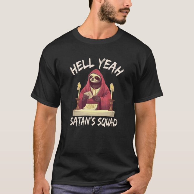 Camiseta Hell Yeah, Satan's Squad (Frente)