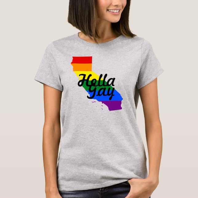 Camiseta Hella Gay (Frente)