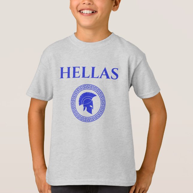 Camiseta Hellas Espartano  (Frente)
