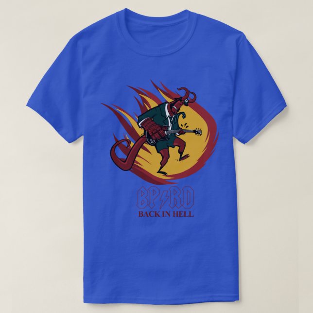 Camiseta Hellboy de volta ao inferno (Frente do Design)