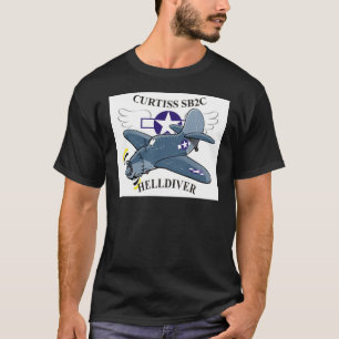 Camiseta helldiver dos curtiss sb2c