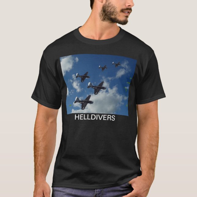 Camiseta Helldivers (Frente)