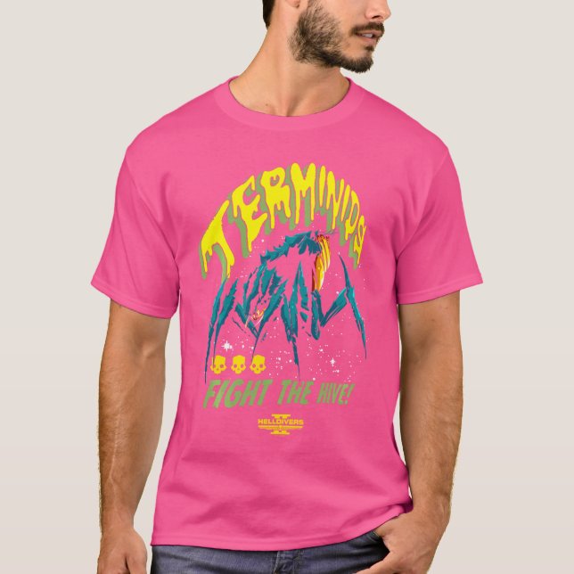 Camiseta Helldivers 2 Sony PlayStation Jogo de Vídeo Retroe (Frente)