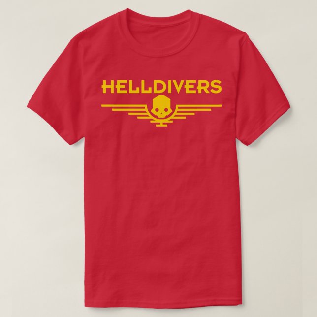 Camiseta Helldivers 2 TShirt (Frente do Design)