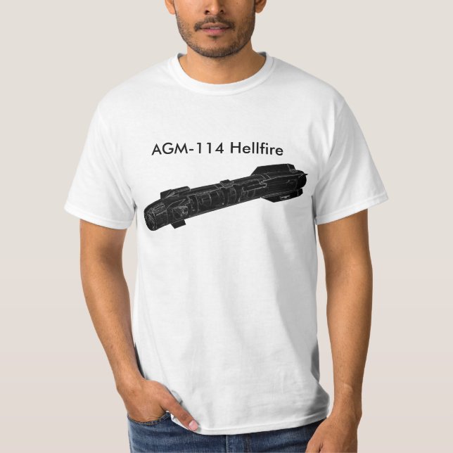 Camiseta Hellfire AGM-114 (Frente)
