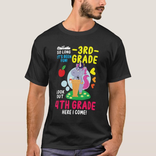Camiseta Hello 4th Grade Teacher Student Back To School Uni (Frente)