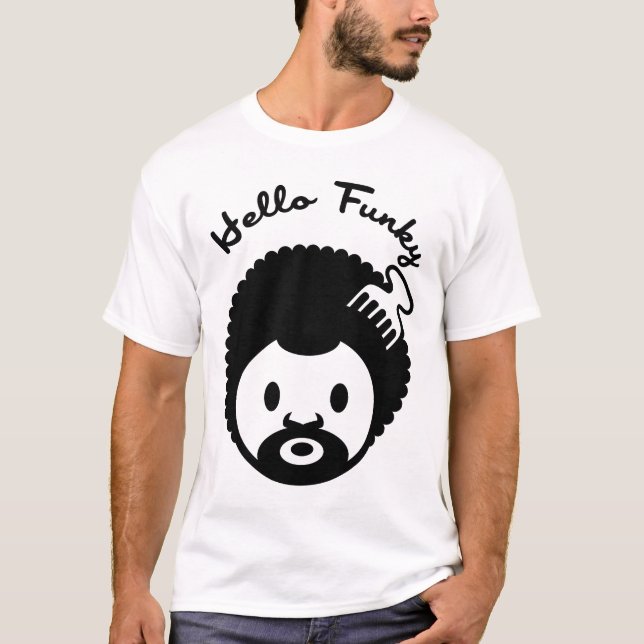 Camiseta Hello Funky (Frente)