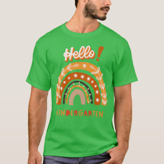 Camiseta Hello Kindergarten Back To School 2