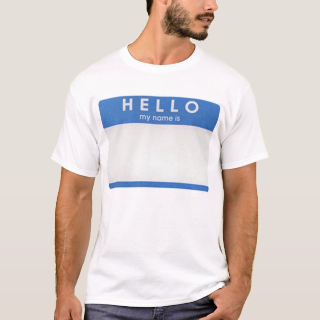 Camiseta hello_sticker (Frente)