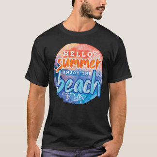 Camiseta Hello Summer Beach