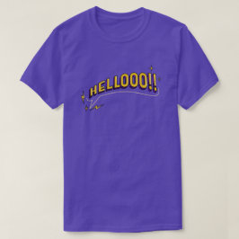 Camiseta HELLOO! T-Shirt - Roxo