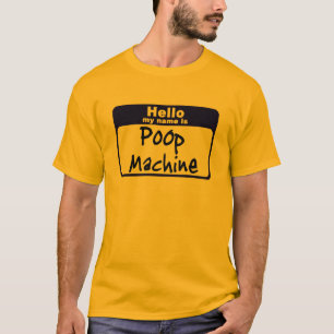 Camiseta Hellow meu nome é máquina do tombadilho