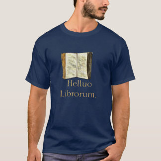 Camiseta Helluo Librorum.