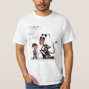 Camiseta Helluva Boss Blitzo e Millie citam
