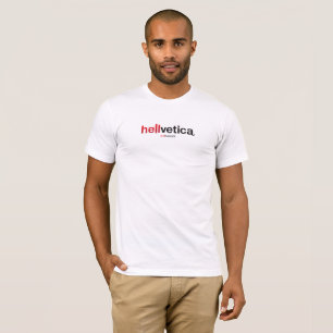 Camiseta hellvetica – Logotipo Horizontal
