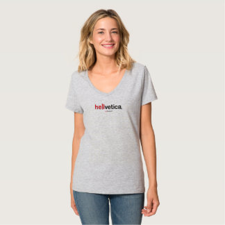 Camiseta hellvetica – Logotipo Horizontal