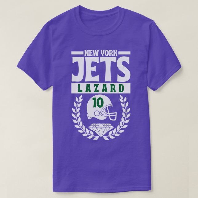 Camiseta Helmet American New York Jets Allen Lazard 10 (Frente do Design)