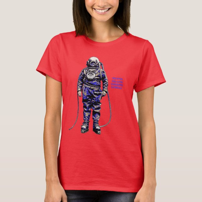 Camiseta Helmet Diver que salvou o URM da Catedral de Winch (Frente)