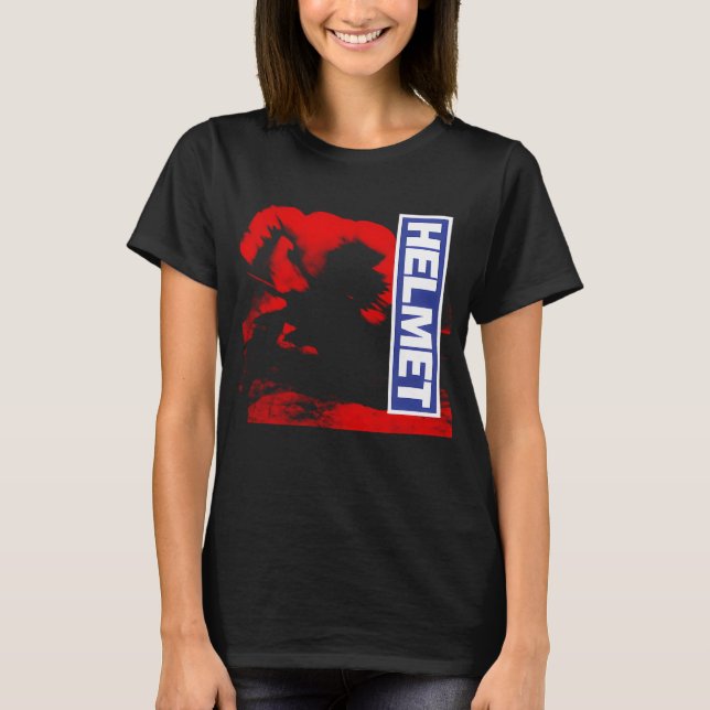 Camiseta Helmet Rock Band  (Frente)