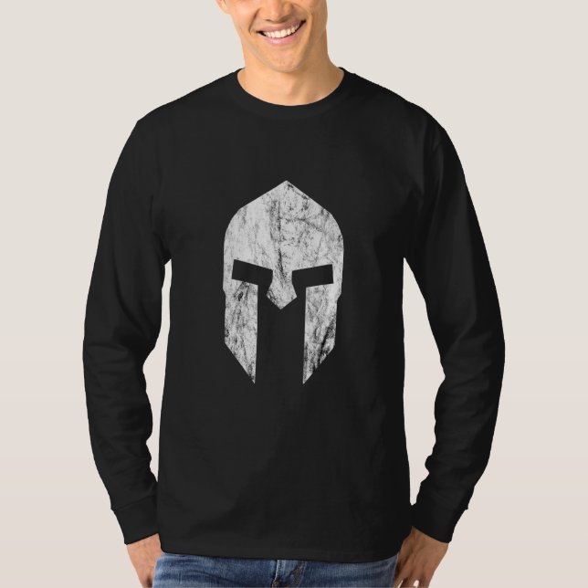 Camiseta Helmet Sparta Warrior de Gladiador Spartan (Frente)