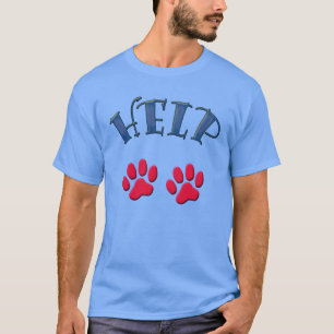 Camiseta HELP animals -. -