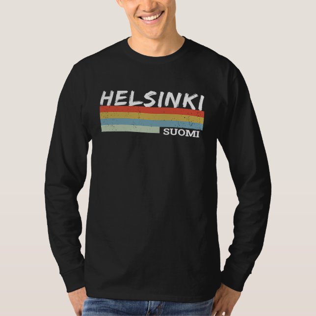 Camiseta Helsinki City  And Souvenir For Men And Women (Frente)