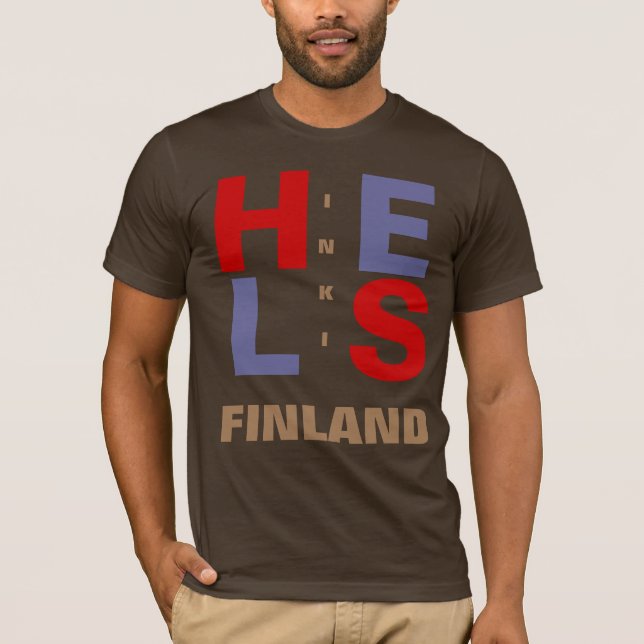 CAMISETA HELSINKI FINLÂNDIA (Frente)