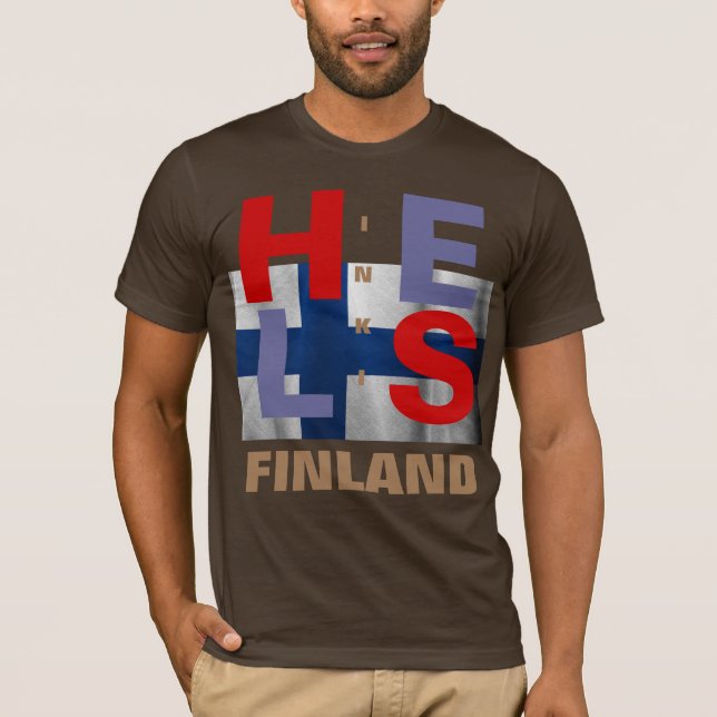 CAMISETA HELSINKI FINLÂNDIA (Frente)