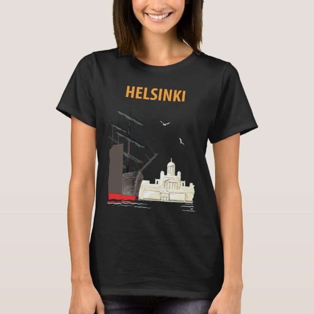 Camiseta Helsínquia (Frente)