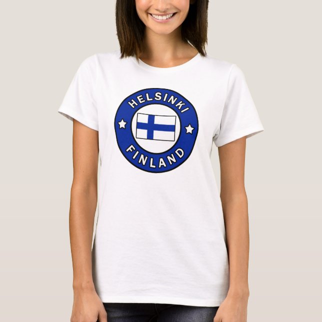 Camiseta Helsínquia Finlandia (Frente)
