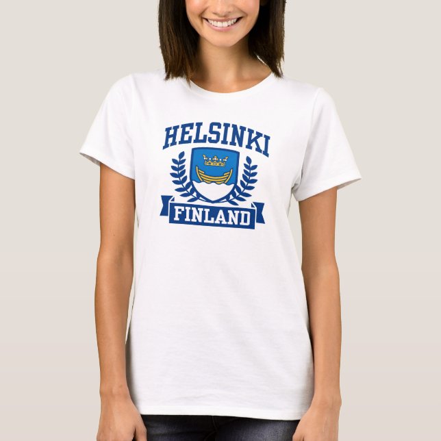 Camiseta Helsínquia Finlândia (Frente)