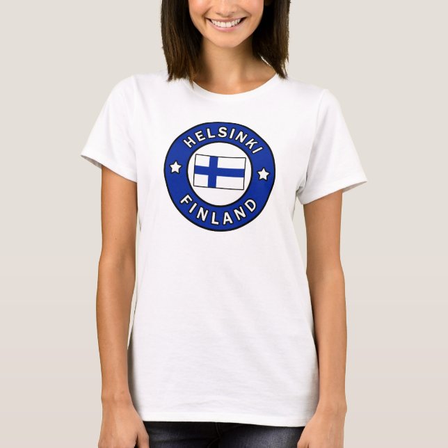 Camiseta Helsínquia Finlândia (Frente)
