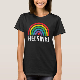Camiseta Helsínquia Finlândia para Mulheres Viagem