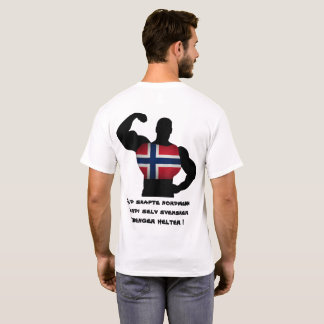 Camiseta Helter do trenger do svensker do fordi do nordmenn