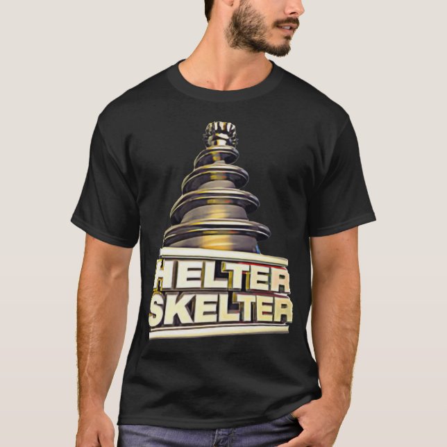 Camiseta Helter Skool Antiga Raver Hardcore Techno DnB (Frente)