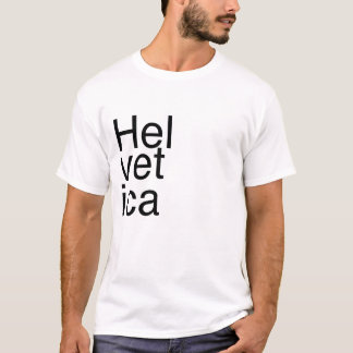 Camiseta Helvética