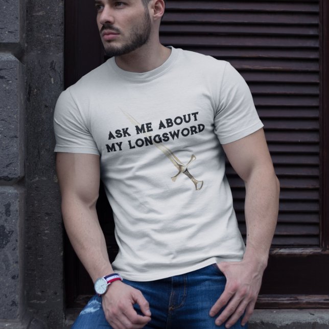 Camiseta HEMA Artes Marciais Europeias Históricas Espada Lo (Criador carregado)