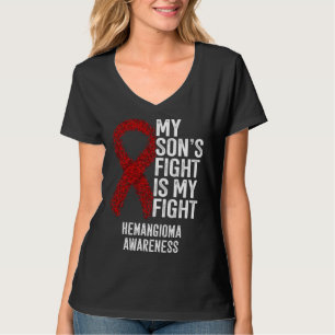 Camiseta Hemangioma A Luta do Meu Filho é Minha Luta Hemang