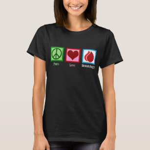 Camiseta Hematologia do Amor pela Paz