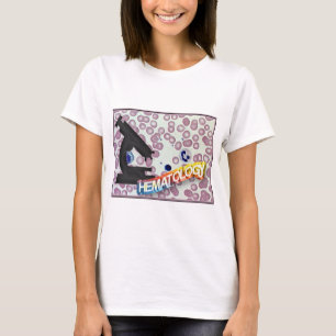 Camiseta HEMATOLOGIA - tecnologia médica - laboratório