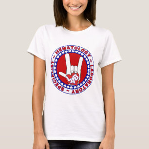 CAMISETA HEMATOLOGISTA HEMATOLOGIA ESPECIALISTA LOGOTIPO EM