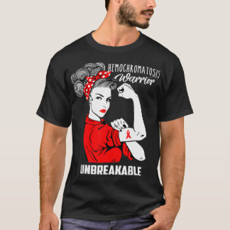 Camiseta Hemocromatose Guerreiro Sensibilização Inseparável