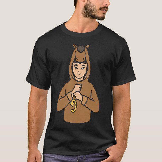 Camiseta Hemorragia Dosagem de Mão Deficiente Audiência Per (Frente)