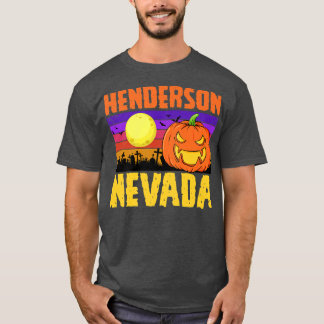 Camiseta Henderson Nevada Happy Halloween Party Local City 