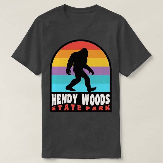 Camiseta Hendy Woods State Park Califórnia (Frente do Design)