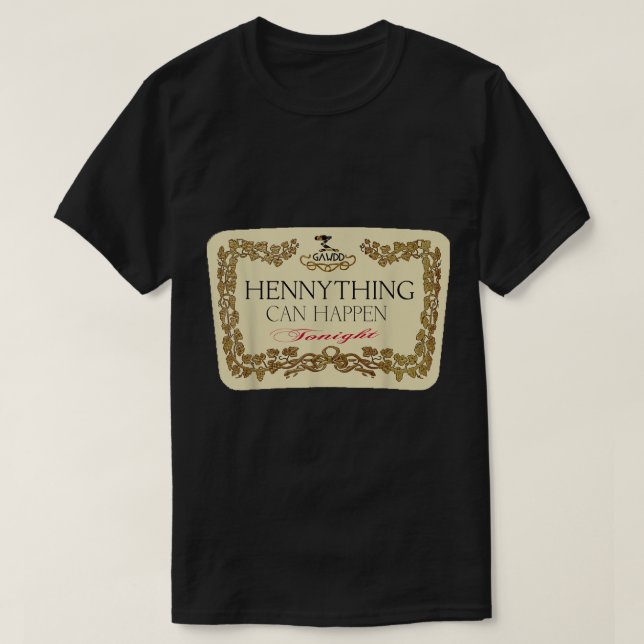 Camiseta Hennything Pode Acontecer (Frente do Design)