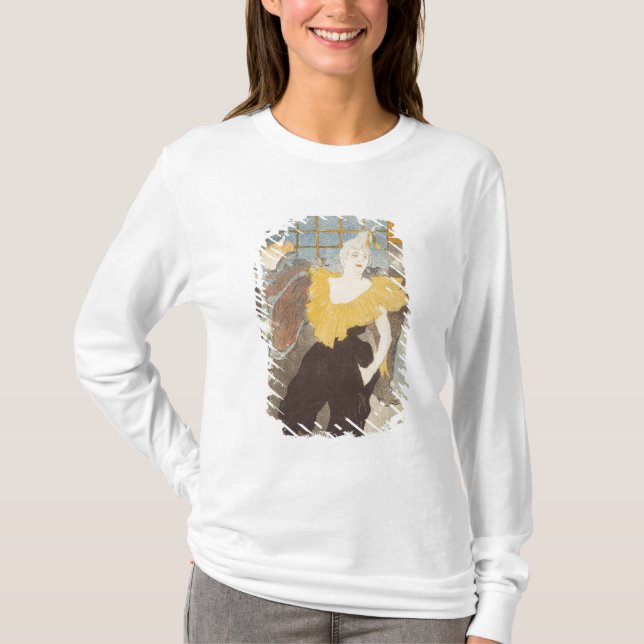 Camiseta Henri de Toulouse-Lautrec | o Clownesse no R (Frente)