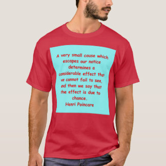 Camiseta Henri Poincare 3